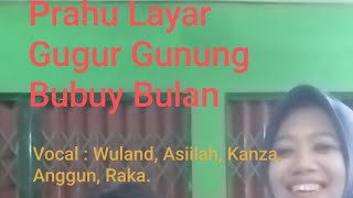 Lagu Daerah  Prahu Layar  Gugur Gunung  Bubuy Bulan [upl. by Ennayehc]