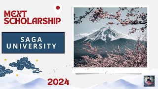 MEXT Scholarship Japan 2024  Saga University  Scholarships  SN Vlogs [upl. by Les38]