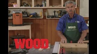 How To Make Simple and Strong HalfLap Joints  WOOD magazine [upl. by Relyk]