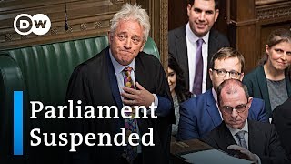 UK Parliament seals Brexit law before forced suspension  DW News [upl. by Penelope102]