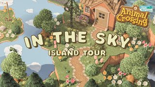 AN ISLAND IN THE SKY  Animal Crossing New Horizons Island Tour [upl. by Ahsemit]