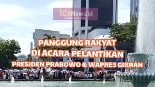 Panggung Rakyat Semarakkan Pelantikan Presiden Prabowo Subianto dan Wapres Gibran Rakabuming Raka [upl. by Ahcrop]