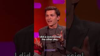 Tom Holland Can’t Act with a British Accent Anymore Shorts [upl. by Nolasba]