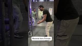 Triceps workout Reverse bar triceps [upl. by Tichon]