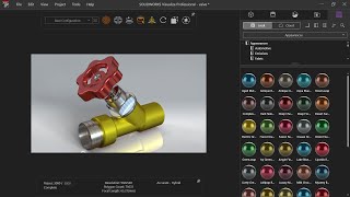 SolidWorks Visualize 2020 Introduction [upl. by Frederigo938]