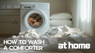 How to Wash Your Down Comforter at Home A StepbyStep Guide [upl. by Amick598]