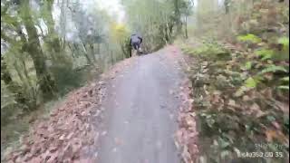 norkle  bike park wales first run [upl. by Hanikas]