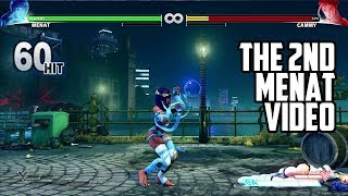 Proper Menat Combo Video （60Hit Combo [upl. by Ber645]