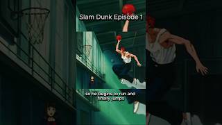 Slam Dunk Sakuragis FIRST Ever Dunk anime slamdunk [upl. by Eibba]