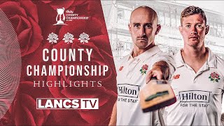 🎬 HIGHLIGHTS  Lancashire v Durham Day Two [upl. by Peedus791]