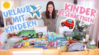 Urlaub mit Kindern✈️•Was packe ich ein • Lange Autofahrt Langer Flug mit Kindern • Maria Castielle [upl. by Selden]