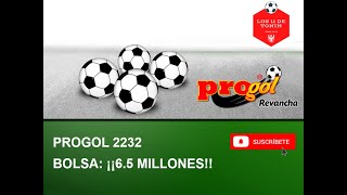 Análisis Progol 2232 65 MILLONES [upl. by Cheslie216]