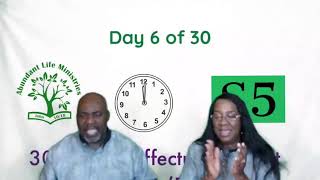 Effectual Fervent Prayer S5 Day 6 [upl. by Meaghan]