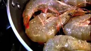 Fast Food  3  Garlic Prawns By Gordon Ramsay [upl. by Astto]