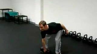 Single Arm Dumbbell Deadlift [upl. by Delmor]