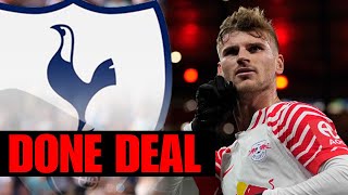 Timo Werner SIGNS For Tottenham [upl. by Bean]