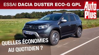 Essai Dacia Duster EcoG GPL  quelles économies au quotidien [upl. by Retrac]