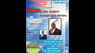 Jesus Is The Answer Evangeistic Series August 292024 [upl. by Elnore]