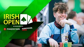 Irish Poker Open DAY 2  €1K Main Event  PokerStars [upl. by Nihs]