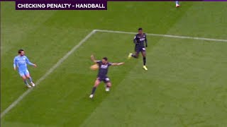 Moutinho PENALTY INCIDENT Vs Manchester City [upl. by Nuahsal]