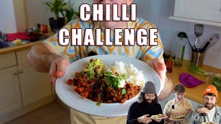 Musicians Make Chilli Con Carne  Cooking With Fatherson  Recipe Relay Challenge [upl. by Einnel762]