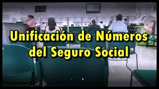 Unificación de Números del Seguro Social Afore Unidad del IMSS e Infonavit Solución [upl. by Assenay]