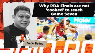 Why PBA Finals are not ‘cooked’ to reach Game Seven  Spinph [upl. by Mirielle]