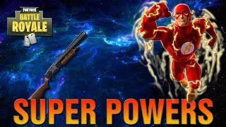 Fortnite Season 4 How To Use Super Powers Guide INSANE Double Pump Shotgun SUPER POWER KILL [upl. by Vasiliu]