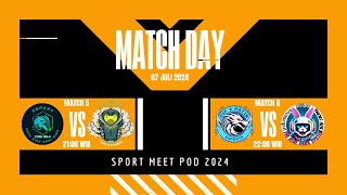 LIVE SPORT MEET POD 2024  REGULAR SEASON  DAY 3 WEEK 1 [upl. by Sokcin364]