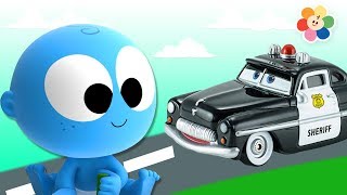 GooGoo Baby New Series  Colors For Children To Learn With Police Car  Learn Colors For kids [upl. by Flanigan759]