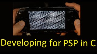 Live Coding Developing HelloWorld for PSP in C [upl. by Ahselyt]