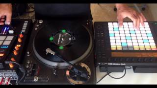 Vestax PDX 3000  PUSH Controlled  By Fernando Midi [upl. by Adnamahs4]