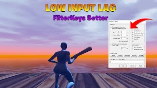 Fortnite Input Delay Fix FilterKeys Setter Tutorial  Chapter 5 Season 1 [upl. by Atinihs114]