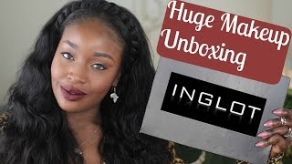 HUGE INGLOT MAKEUP UNBOXING [upl. by Jessey]