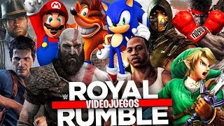 ROYAL RUMBLE DE LOS VIDEOJUEGOS  WWE 2K19 [upl. by Ko210]