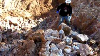 Arkansas Quartz Crystal Mining Part 2  Arrowhead Crystal Mine [upl. by Nasaj]