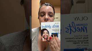 Quick review Olay cleaning Melts makeup [upl. by Leelahk]