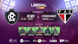 REMO 2 X 1 FERROVIÁRIO AO VIVO  SÉRIE C 2024 [upl. by Eniamerej775]