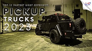 The 10 Most Expensive Pickup Trucks Ever 2023 [upl. by Malony758]