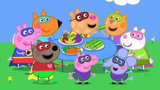 SUPERHERO Dress Up with Peppa and Friends 🦸 🐷  Peppa Pig Full Kids Episodes  30 Minutes [upl. by Trauner]