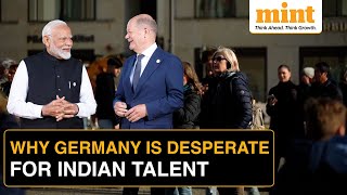 Germany To Grant Over 300 More Visas For Skilled Indians To Fight Workforce Shortage  Details [upl. by Golightly611]