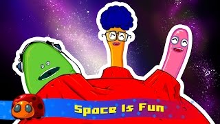 Space Is Fun  Silly Song  JellyBug [upl. by Eillo]