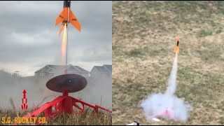 Estes “Alpha III” Rocket Launch 🚀 [upl. by Ahseka]