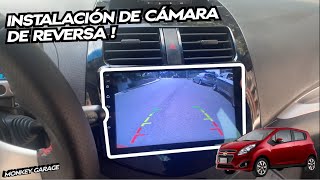 Instalación de cámara de reversa Chevrolet Spark GT [upl. by Niveek301]