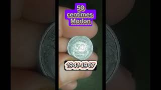 France50 centimes Morlon Aluminium bajoutresors bajoutravel coin monedaseuro italia [upl. by Padget]