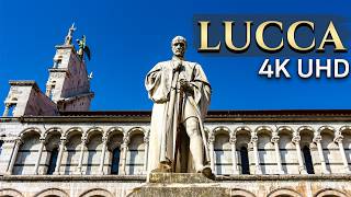 Lucca Italy Where History and Charm Meet in Tuscany 4k [upl. by Essirahc]