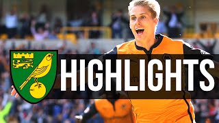 Wolves 10 Norwich City Dave Edwards Goal [upl. by Barabbas]