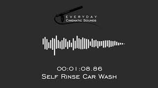 Self Rinse Car Wash  HQ Sound Effects [upl. by Lael]