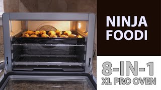 Ninja Foodi 8in1 XL Pro Air Fry Oven First Look amp Chicken Wing Test [upl. by Adaline]