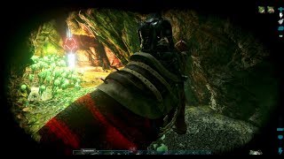 Ark Survival Evolved  Island  Artifact of the Immune Solo  Swamp Cave  XBox One [upl. by Enitnatsnoc584]